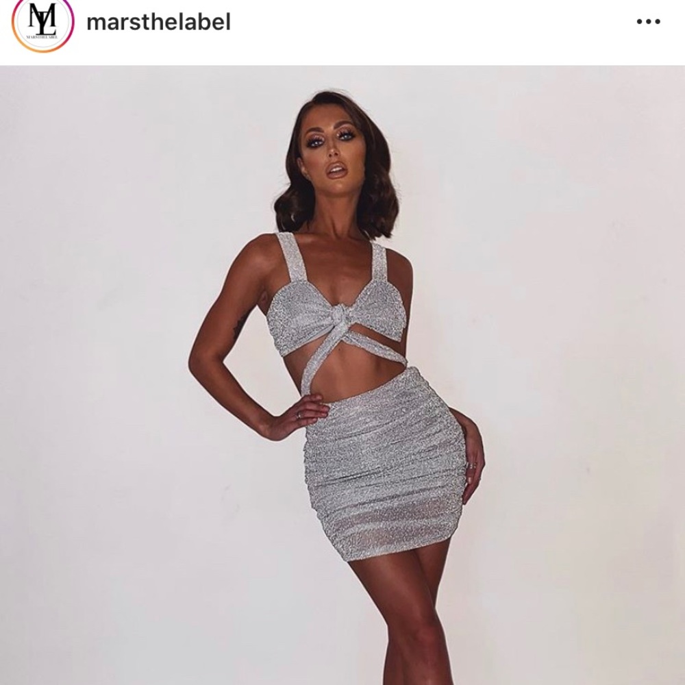 Skirt and top from Mars the Label.